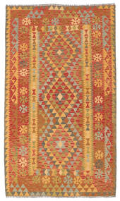 Kilim Afghan Old Style Rug 124X205 Wool, Afghanistan Carpetvista