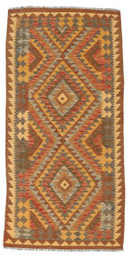  Kilim Afghan Old Style Rug 98X199 Wool Small Carpetvista