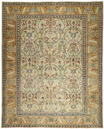  304X385 Large Tabriz Patina Tabatabai Rug Wool, Carpetvista