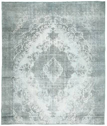 絨毯 カラード ヴィンテージ 283X340 グレー/グリーン 大きな (ウール, ペルシャ/イラン)