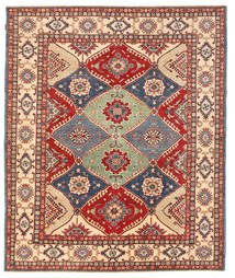  235X287 Groß Kazak Fine Teppich Wolle, Carpetvista