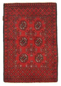  76X114 Medallion Small Afghan Fine Rug Wool, Carpetvista
