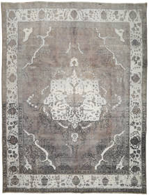  297X393 Colored Vintage Vloerkleed Grijs/Beige Perzië/Iran Carpetvista