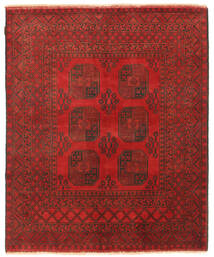  153X191 Medallion Small Afghan Fine Rug Wool, Carpetvista