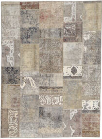 Patchwork Rug 176X237 Wool, Persia/Iran Carpetvista
