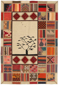 Tappeto Persiano Kilim Patchwork 143X205 (Lana, Persia/Iran)