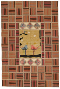  Kelim Patchwork 172X257 Persischer Wollteppich Carpetvista