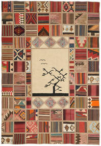  Kilim Patchwork Rug 172X257 Persian Wool Carpetvista