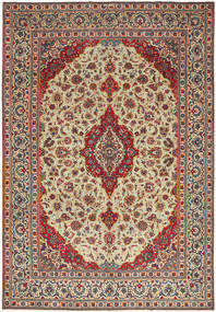  Orientalsk Keshan Patina Signert: Talebian Teppe 240X360 Ull, Persia/Iran Carpetvista