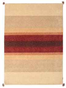 Loribaf Loom Teppich 173X240 Beige/Rot Wolle, Indien Carpetvista