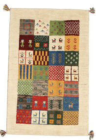  79X112 Small Gabbeh Persia Fine Rug Wool, Carpetvista