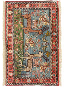  Persischer Bidjar Teppich 45X70 (Wolle, Persien/Iran)