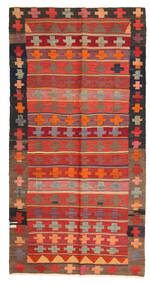  Kilim Fars Rug 140X273 Persian Wool Small Carpetvista