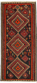  Orientalisk Kelim Fars Matta 130X285 Ull, Persien/Iran Carpetvista