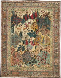 310X395 Tabriz Patina Teppe Orientalsk Stort (Ull, Persia/Iran) Carpetvista