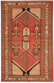  135X208 Saveh Patina Rug Brown/Red Persia/Iran Carpetvista