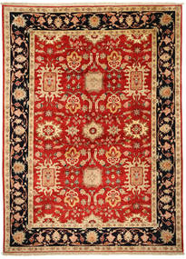 301X418 Alfombra Oriental Tabriz Firmada: Parvizian Rojo/Beige Grande ( Persia/Irán) Carpetvista