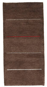 Gabbeh Indisch Fine Teppich 65X132 Wolle, Indien Carpetvista