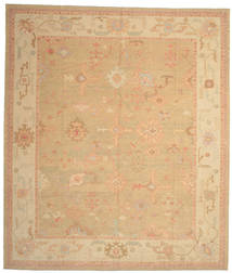 352X410 Usak Teppich Orientalischer Beige Großer (Wolle, Türkei) Carpetvista