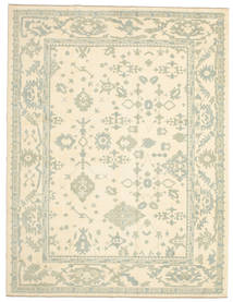 絨毯 オリエンタル ウサク 282X368 ベージュ/グリーン 大きな (ウール, トルコ)