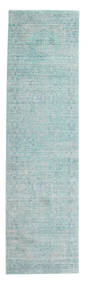  80X300 Maharani Blauw Gangloper Klein Vloerkleed