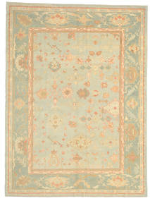 絨毯 オリエンタル ウサク 270X366 ベージュ/イエロー 大きな (ウール, トルコ)