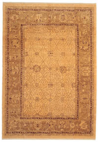  Orientalischer Usak Teppich 274X390 Orange/Beige Großer Wolle, Türkei Carpetvista