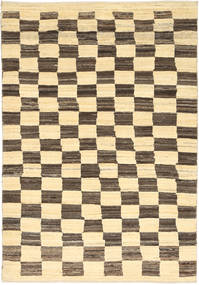 108X156 Gabbeh Persisch Fine Teppich Moderner Beige/Orange (Wolle, Persien/Iran) Carpetvista