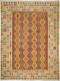  Kilim Afghan Old Style Rug 254X338 Wool Large Carpetvista