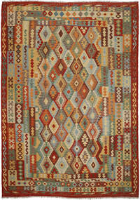  Kilim Afghan Old Style Rug 251X350 Wool Large Carpetvista