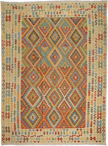  254X342 Groß Kelim Afghan Old Stil Teppich Wolle, Carpetvista