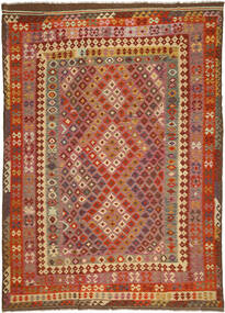  Kilim Afghan Old Style Rug 249X344 Wool Large Carpetvista