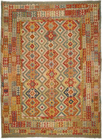  Oriental Kilim Afghan Old Style Rug 259X356 Large Wool, Afghanistan Carpetvista