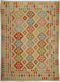  254X338 Large Kilim Afghan Old Style Rug Wool, Carpetvista