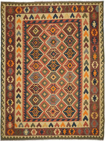  Kilim Afghan Old Style Tapis 259X337 De Laine Grand Carpetvista