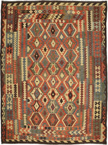  Kilim Afghan Old Style Rug 254X342 Wool Large Carpetvista