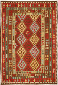  200X298 Kelim Afghan Old Stil Teppich Wolle, Carpetvista