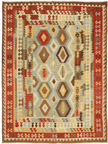  208X285 Kilim Afghan Old Style Rug Wool, Carpetvista