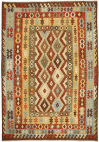  200X292 Kelim Afghan Old Stil Teppich Afghanistan Carpetvista