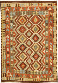  197X289 Kelim Afghan Old Style Teppe Afghanistan Carpetvista