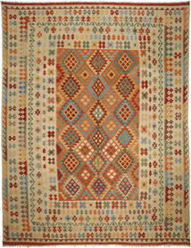  304X388 Groß Kelim Afghan Old Stil Teppich Wolle, Carpetvista