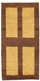  63X130 Small Gabbeh Indo Fine Rug Wool, Carpetvista