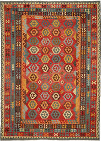  Kelim Afghan Old Style Teppe 248X341 Carpetvista