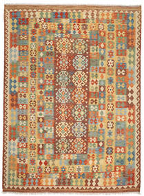  214X285 Kilim Afghan Old Style Rug Wool, Carpetvista