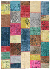  148X208 Small Patchwork Rug Wool, Carpetvista
