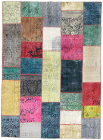 Patchwork Rug 150X207 Wool, Persia/Iran Carpetvista