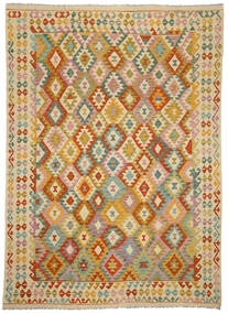 210X296 Kilim Afghan Old Style Rug Oriental (Wool, Afghanistan) Carpetvista