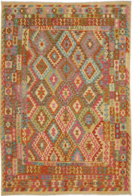  201X292 Kilim Afghan Old Style Tappeto Lana, Carpetvista