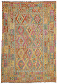  Kilim Afghan Old Style Tappeto 205X297 Di Lana Carpetvista