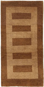 Gabbeh Indisch Fine Teppich 63X130 Wolle, Indien Carpetvista